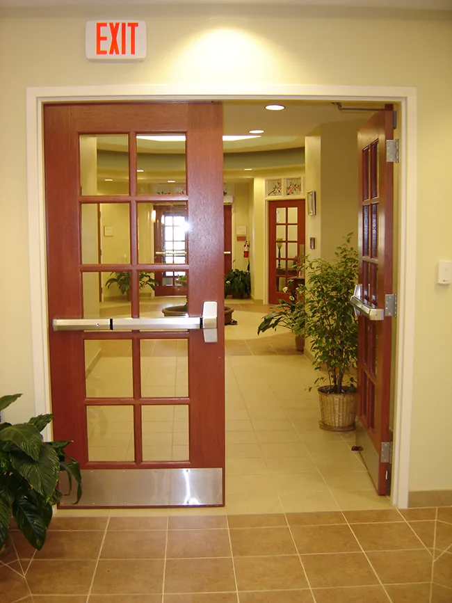Rotunda area at Hospice Care Plus in Richmond, Kentucky